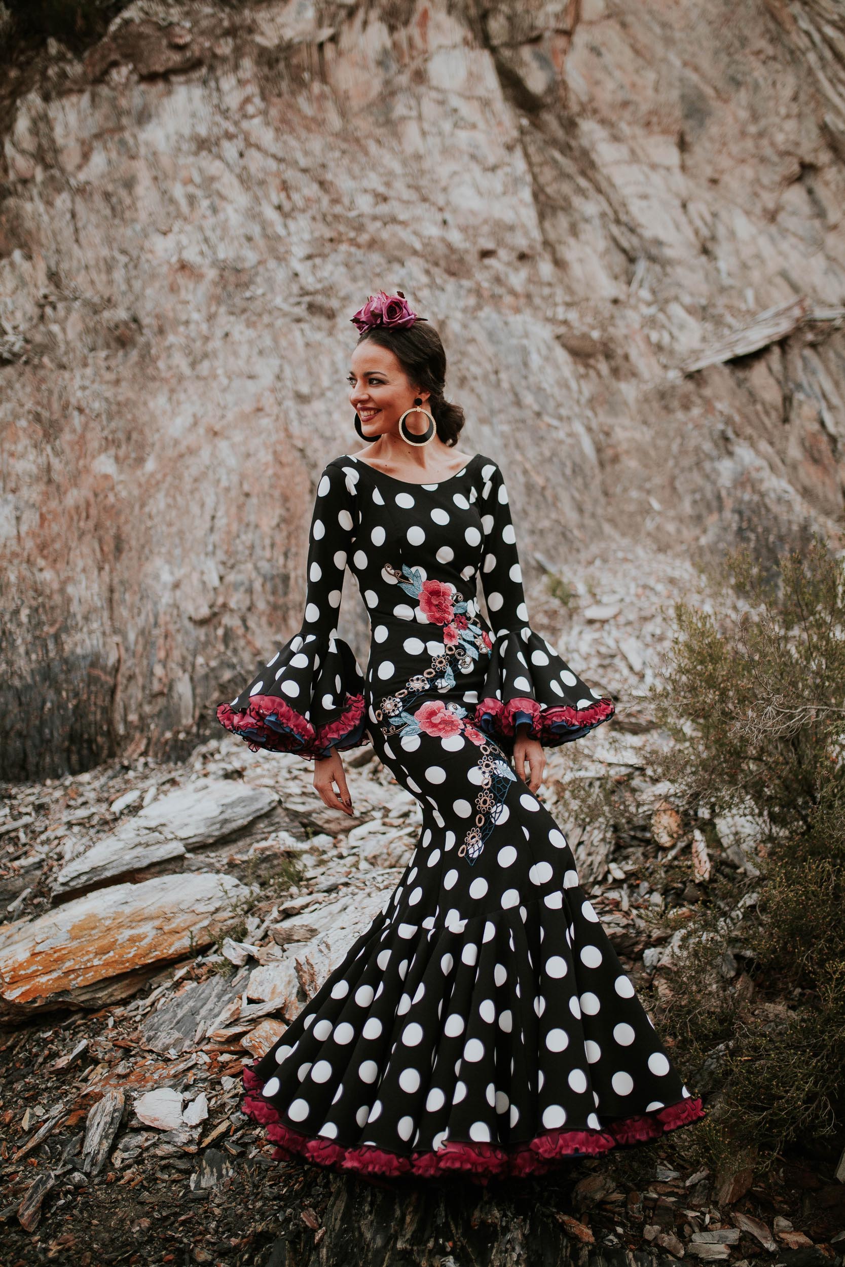Flamenco Kleid Albahaca